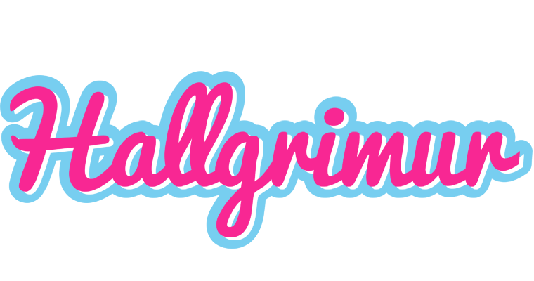 Hallgrimur popstar logo