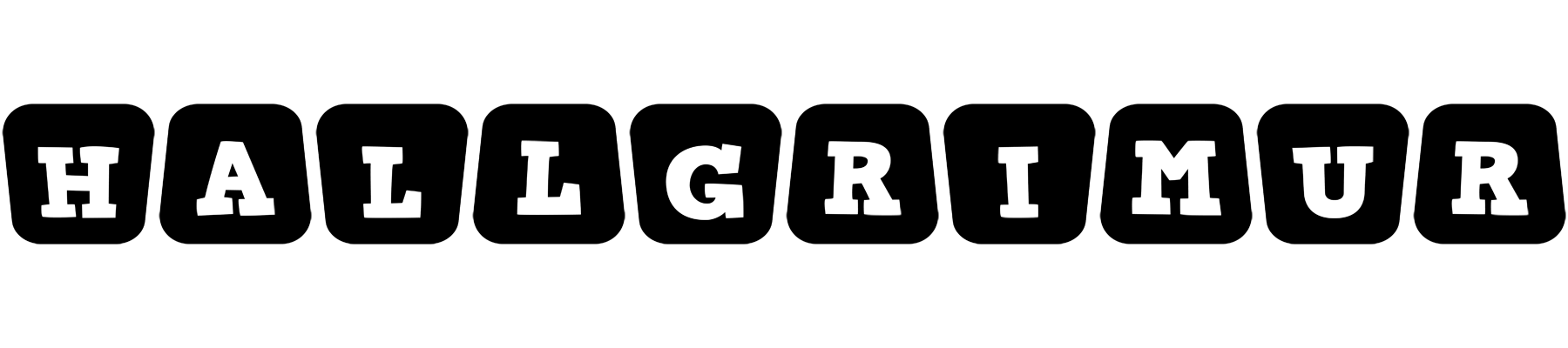Hallgrimur racing logo