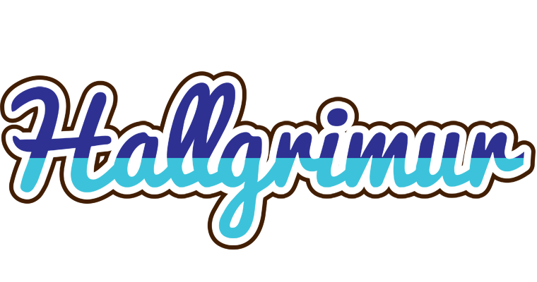 Hallgrimur raining logo