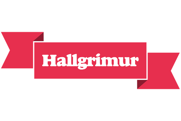 Hallgrimur sale logo