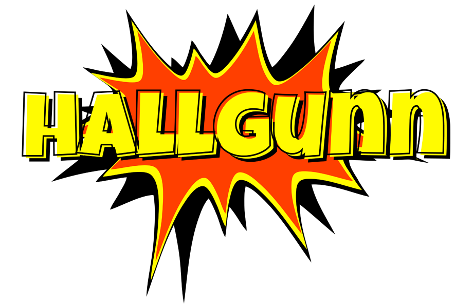 Hallgunn bazinga logo