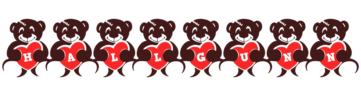 Hallgunn bear logo