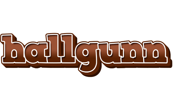 Hallgunn brownie logo