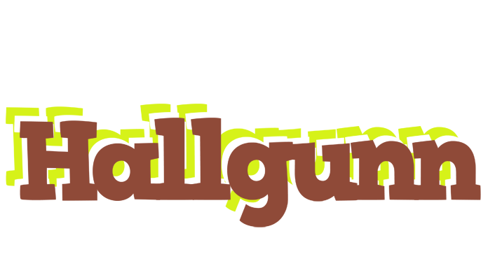 Hallgunn caffeebar logo