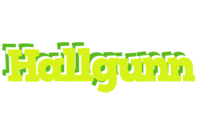 Hallgunn citrus logo