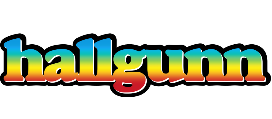 Hallgunn color logo