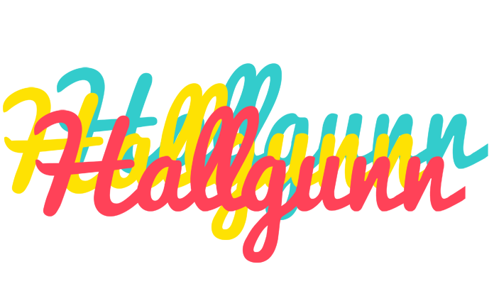 Hallgunn disco logo