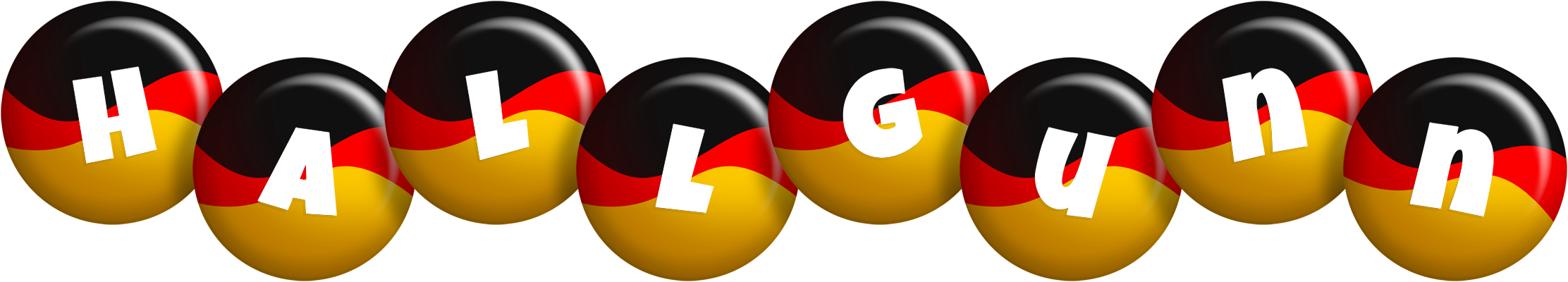 Hallgunn german logo