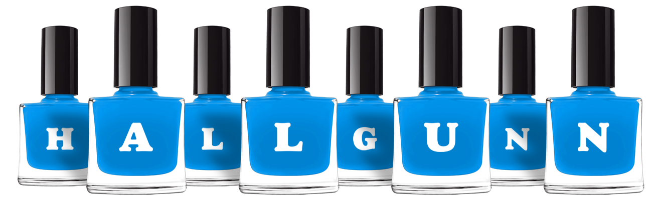 Hallgunn glossy logo