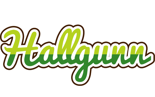 Hallgunn golfing logo