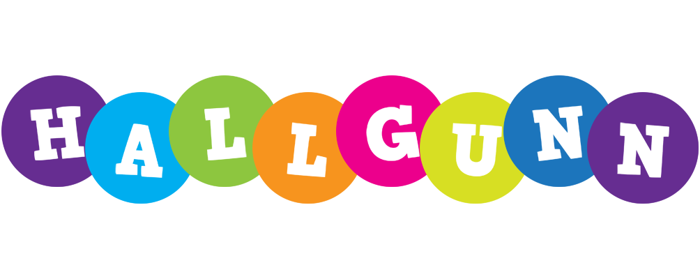 Hallgunn happy logo