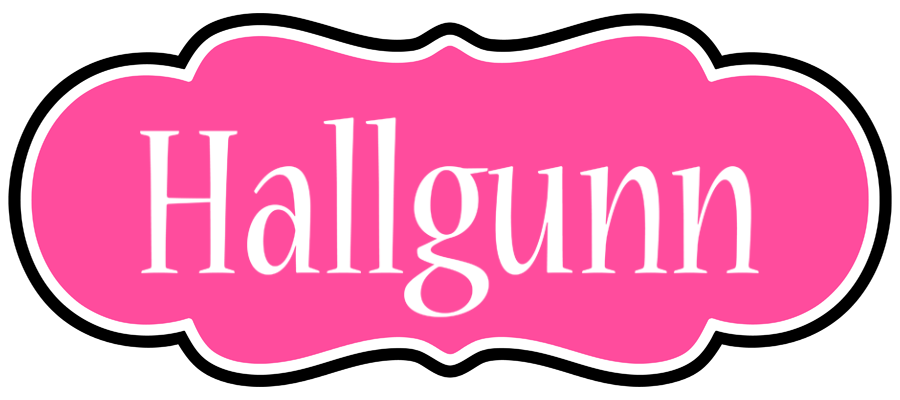 Hallgunn invitation logo