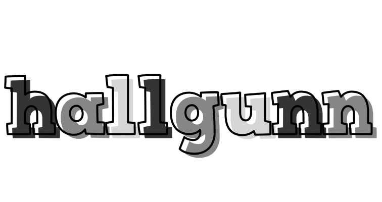 Hallgunn night logo