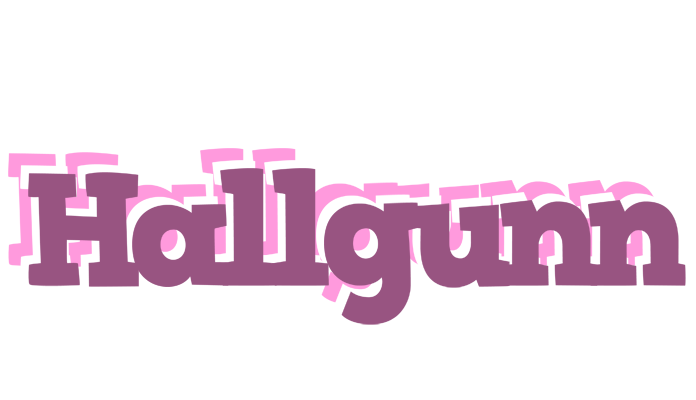 Hallgunn relaxing logo