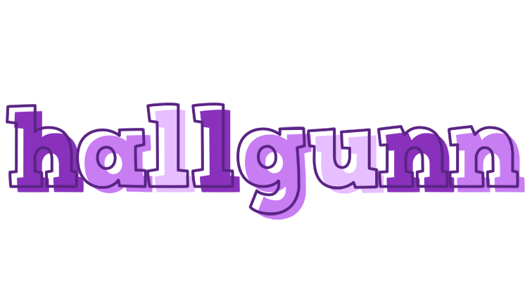 Hallgunn sensual logo
