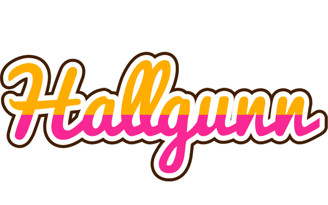 Hallgunn smoothie logo