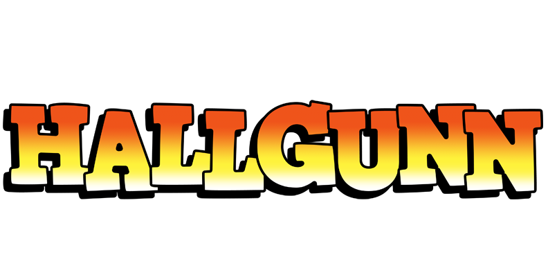 Hallgunn sunset logo