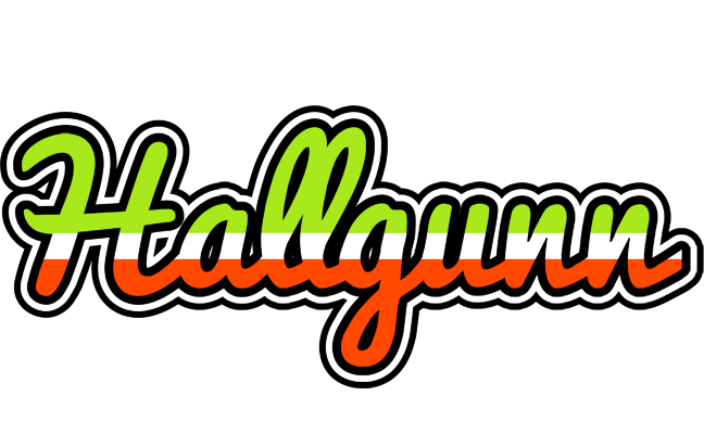 Hallgunn superfun logo