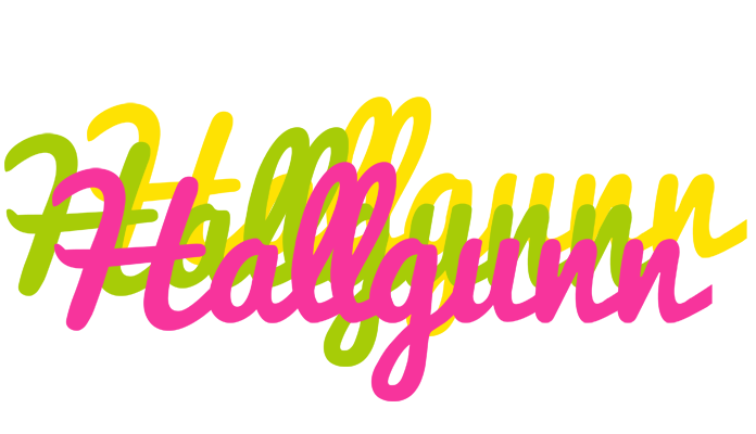 Hallgunn sweets logo