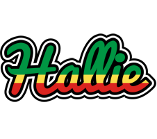 Hallie african logo