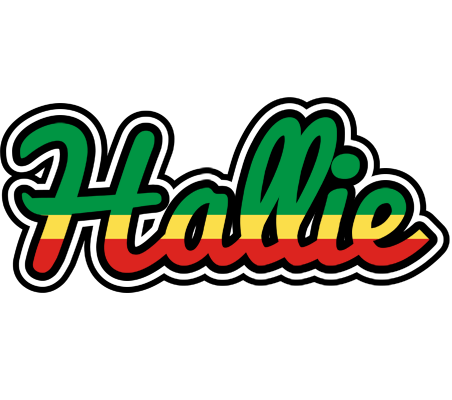 Hallie african logo