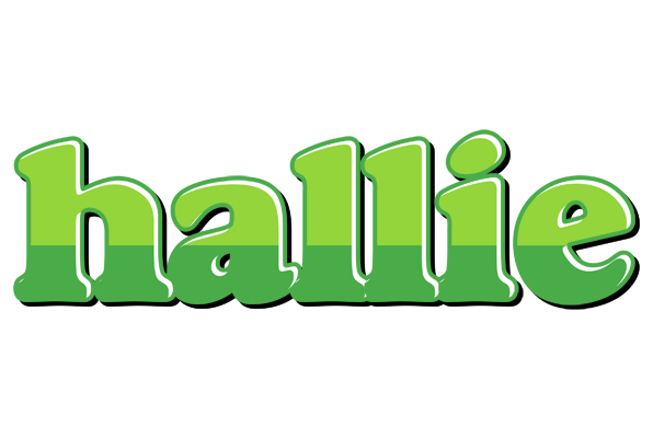 Hallie apple logo