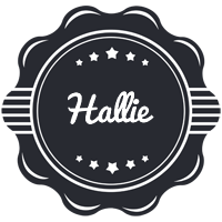 Hallie badge logo