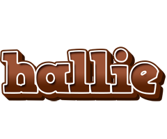 Hallie brownie logo