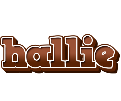 Hallie brownie logo