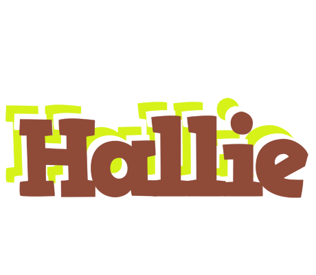 Hallie caffeebar logo
