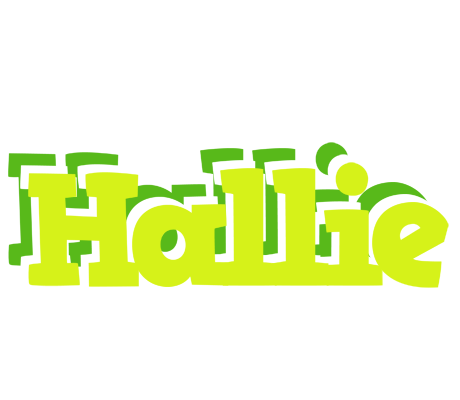 Hallie citrus logo