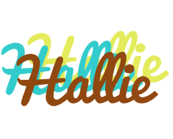 Hallie cupcake logo