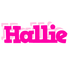 Hallie dancing logo