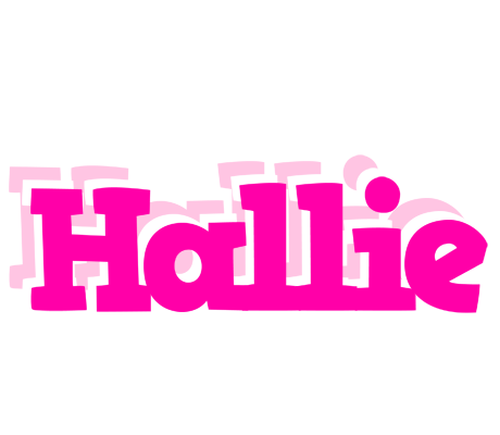 Hallie dancing logo