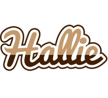 Hallie exclusive logo