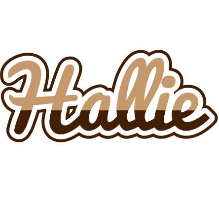 Hallie exclusive logo