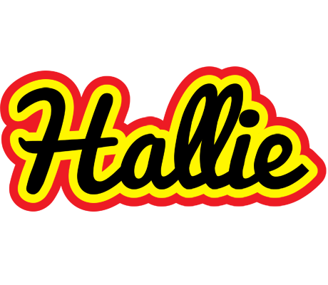 Hallie flaming logo