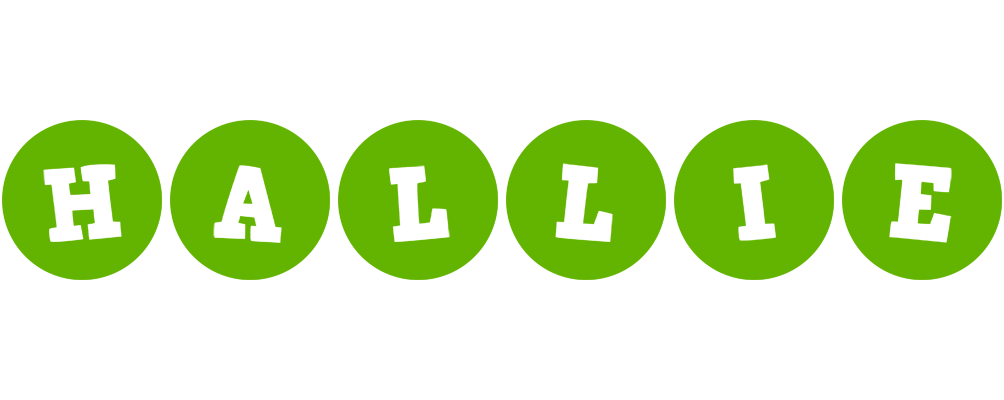 Hallie games logo