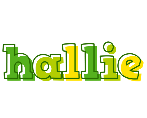 Hallie juice logo