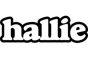 Hallie panda logo