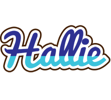 Hallie raining logo