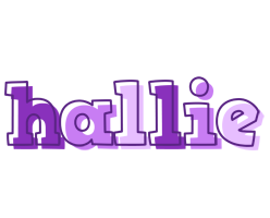 Hallie sensual logo