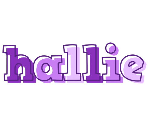Hallie sensual logo