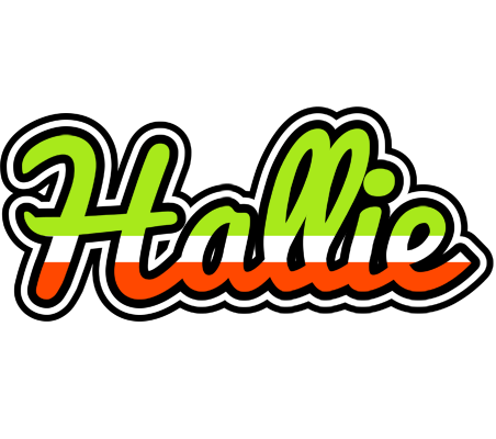 Hallie superfun logo