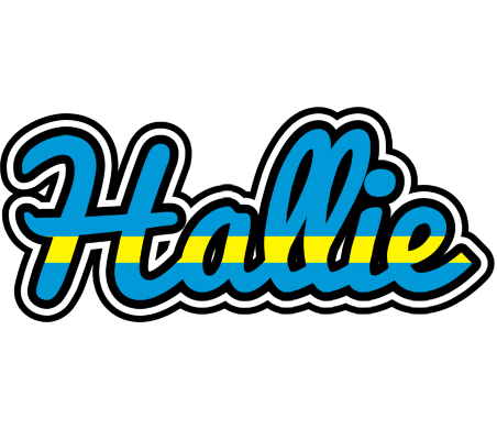 Hallie sweden logo