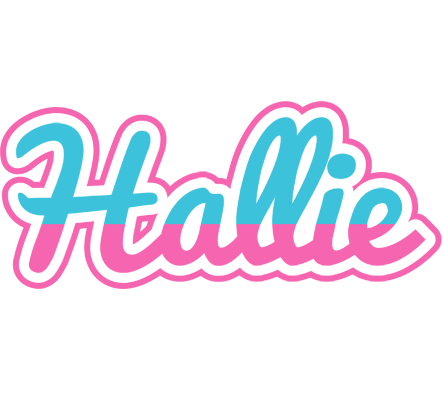 Hallie woman logo