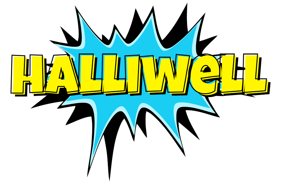 Halliwell amazing logo