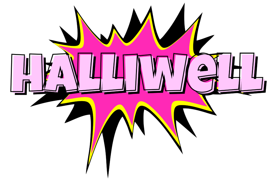 Halliwell badabing logo