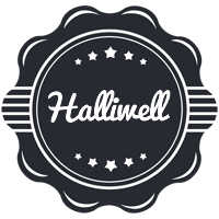 Halliwell badge logo