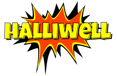 Halliwell bazinga logo